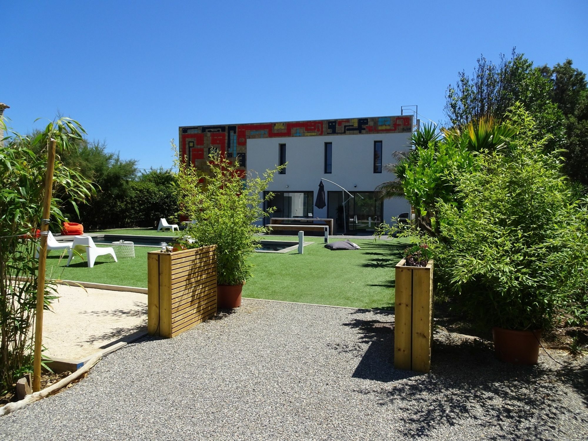 Le Cube Hotel Design A Hyeres Plage Avec Piscine Et Cuisine المظهر الخارجي الصورة