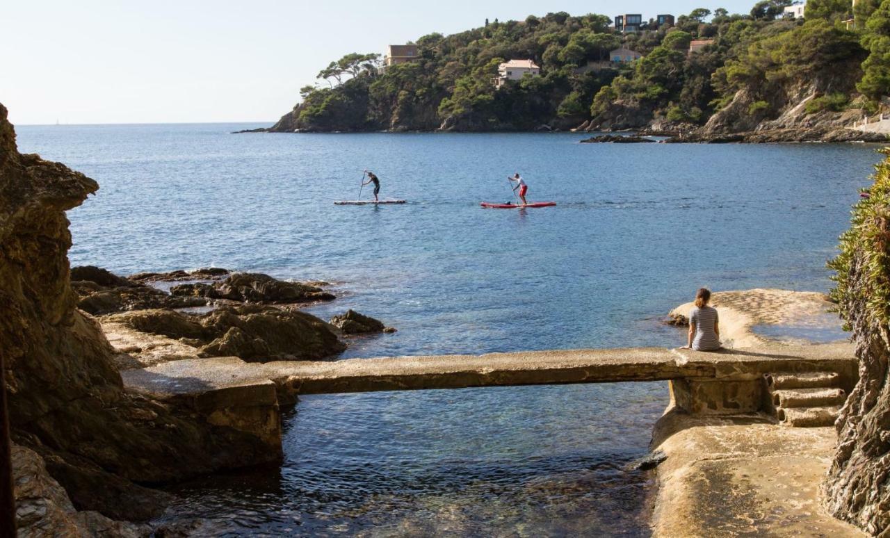 Le Cube Hotel Design A Hyeres Plage Avec Piscine Et Cuisine المظهر الخارجي الصورة